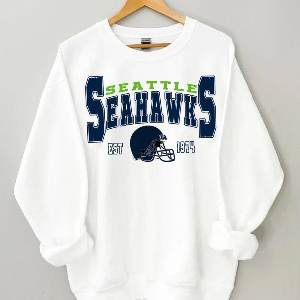 Seattle Seahawks 1974 Sweatshirt, Style Seattle Football